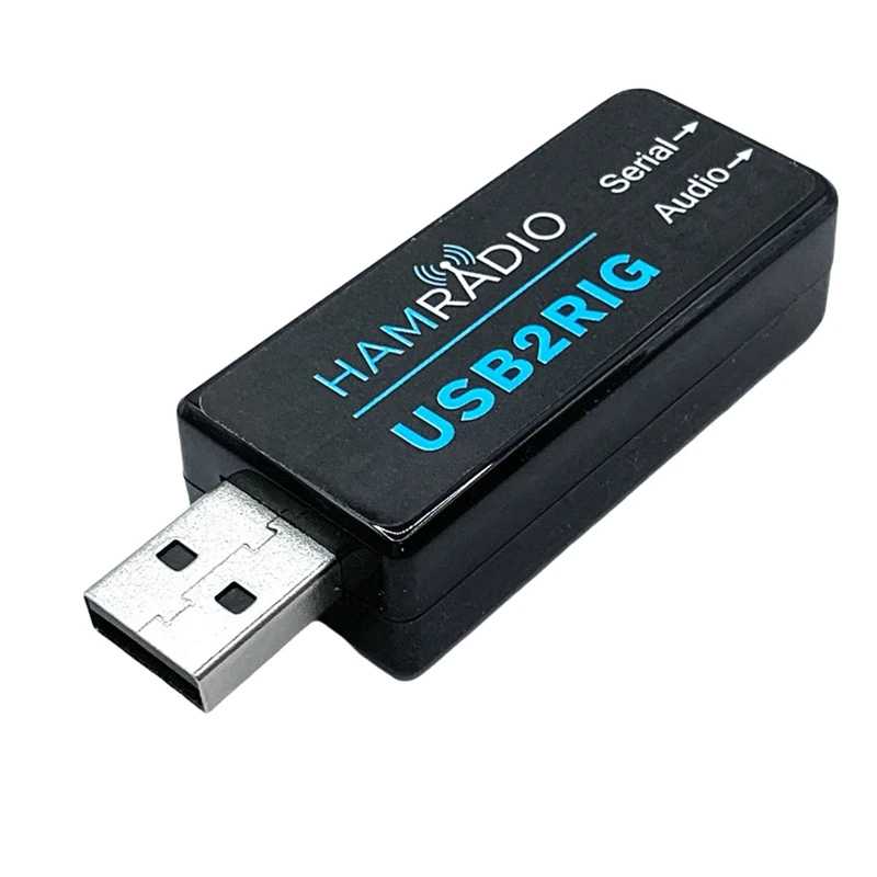 USB2RIG Радио USB-разъем звуковой карты для бизнес-радио KENWOOD, YAESU, ICOM Walkie Talkie Аксессуары & Запчасти