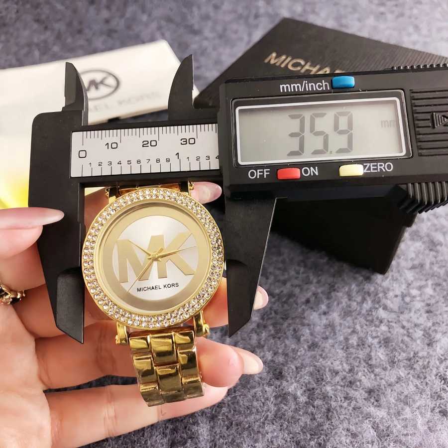 Фотография №3 товара Женские модные часы Michael Kors, роскошные повседневные деловые кварцевые часы,