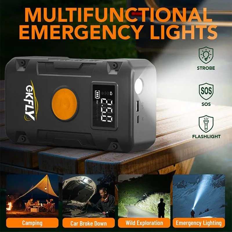 Фотография №5 товара 4 в 1 4000A Jump Starter Power Bank 150PSI воздушный