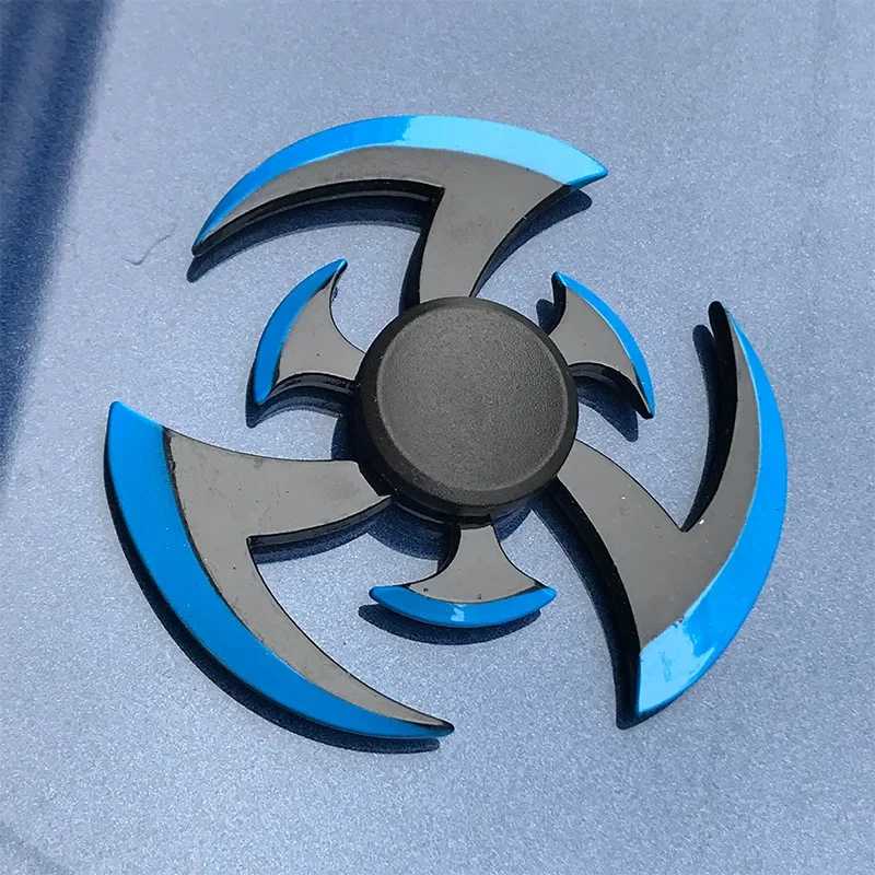 Ninja Fidget Spinner, металлический мобильный телефон, игровая серия, ручной Спиннер, игрушки для снятия стресса, хобби для взрослых, аутизм, креативные подарки Игрушки антистресс