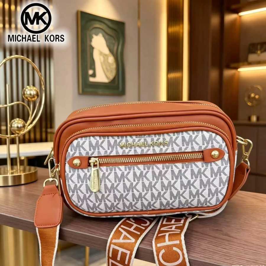 Женская сумка через плечо Michael Kors, классическая сумка-кроссбоди с логотипом MK, модная и повседневная сумка для прогулок, шопинга и путешествий. Дорожные сумки