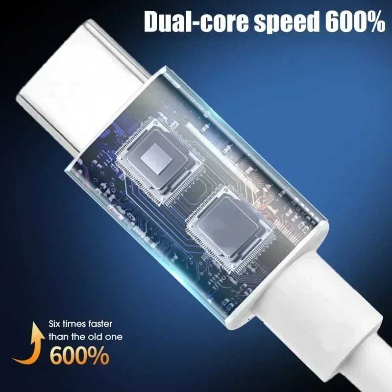 Фотография №2 товара 1/3 шт. короткий 30-сантиметровый кабель типа C — USB C,
