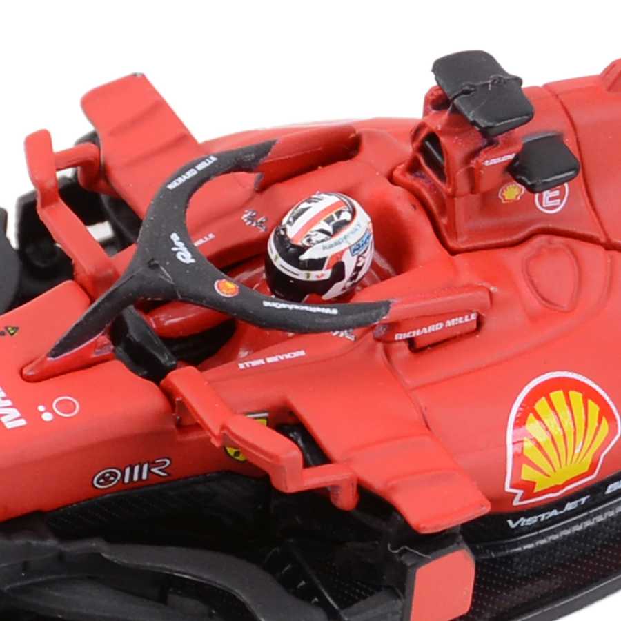 Фотография №3 товара Модель автомобиля Bburago Ferrari 2021 SF21 #16 #55 F1, масштаб