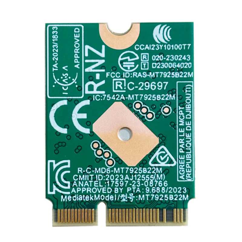 Фотография №1 товара WDXUN для MT7925: Сетевая карта WiFi 7, Bluetooth 5.3, беспроводной