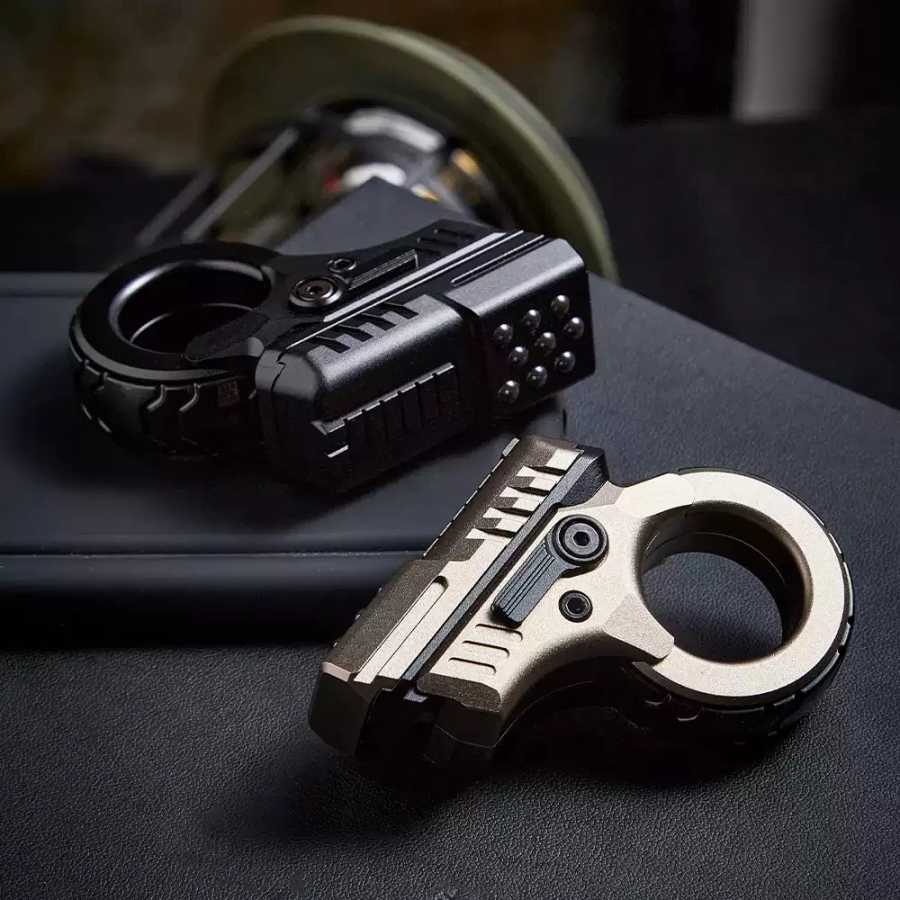 Фотография №3 товара AZu Fidget Slider Toys EDC Alloy Zoom Ratchet Wheel Gyro