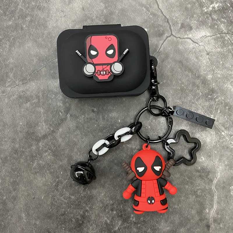 Фотография №2 товара Чехол для наушников с рисунком Marvel Deadpool для ушей (A),