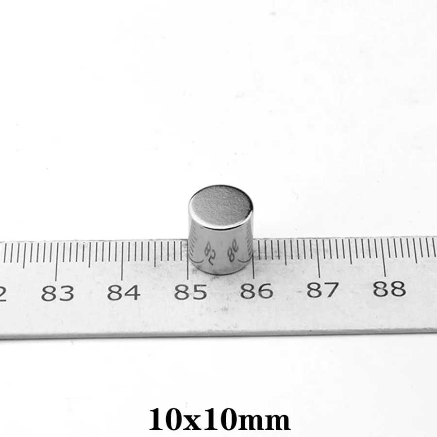 Фотография №1 товара Неодимовые магниты-диски 10x10 мм, круглые магниты 10x20, сильные магниты 10x15,