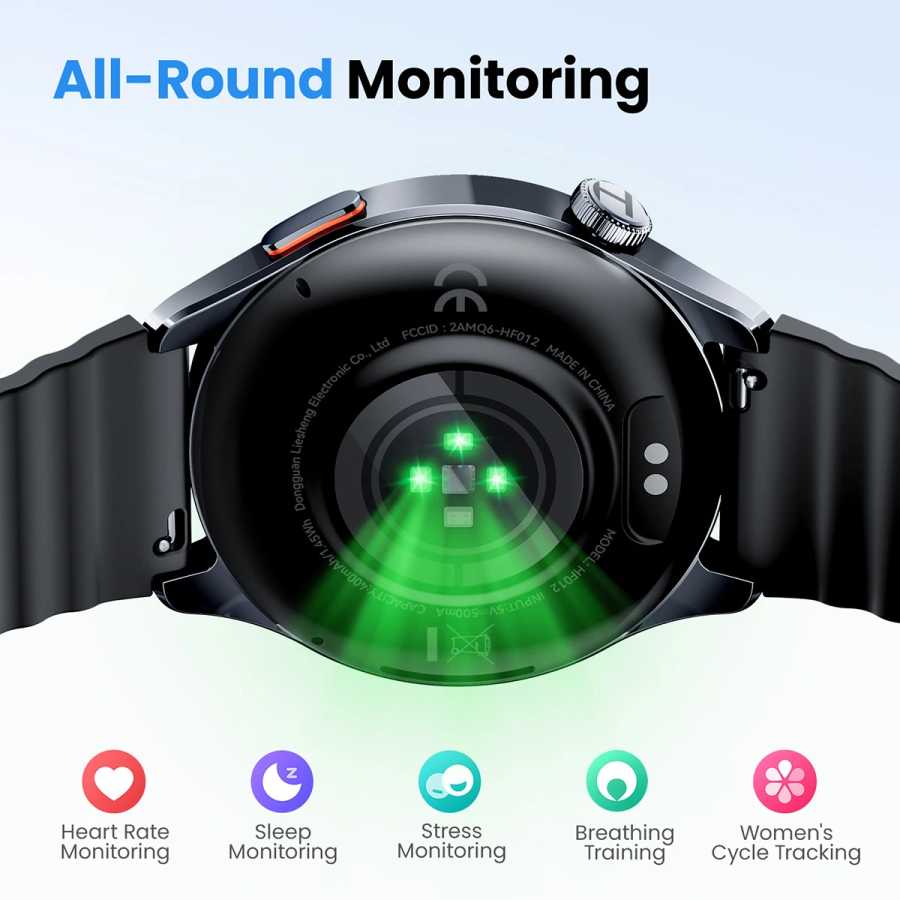 Фотография №3 товара Умные часы HAYLOU Watch 4S GPS с HD AMOLED-дисплеем 1,43