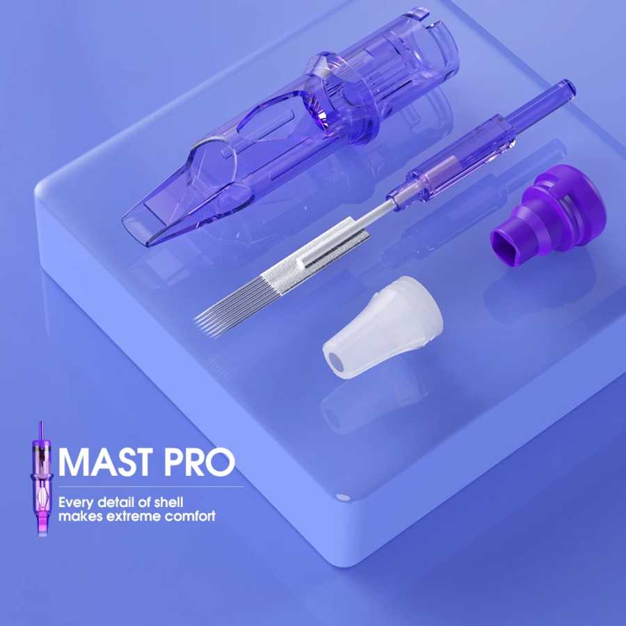 Фотография №1 товара 20 шт., иглы для тату-картриджей Mast Pro RM/M, круглые Magnum,