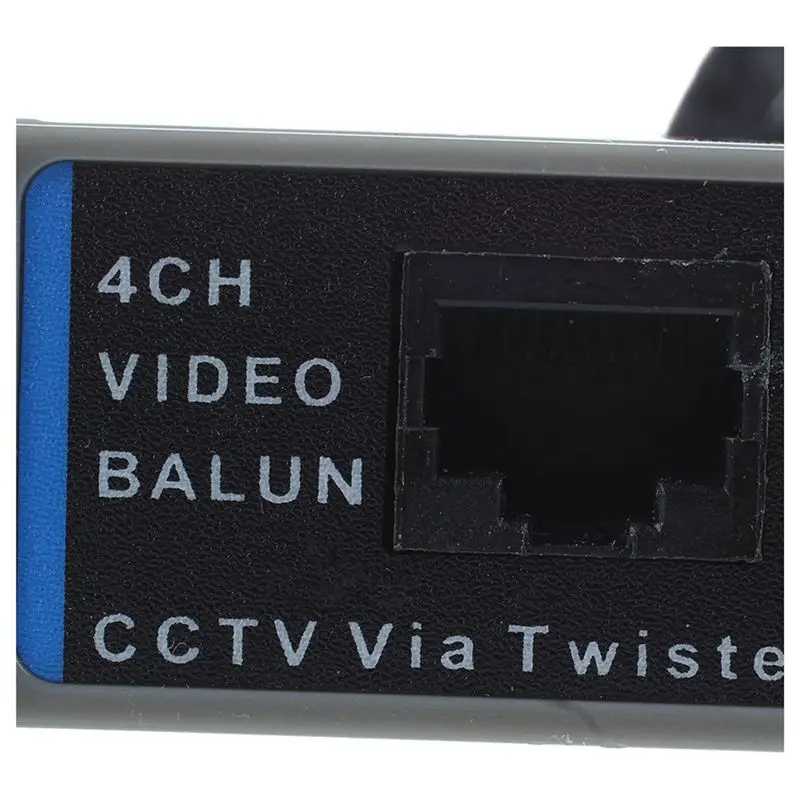 Фотография №4 товара 5X 4-канальный видеопередатчик BNC UTP CAT5 для систем видеонаблюдения/камер CCTV