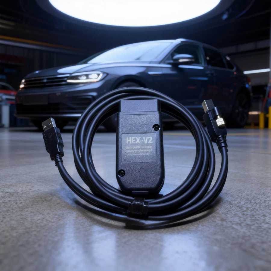 Фотография №2 товара 2026 VCDS VAGCOM Interface VCDSCAN HEX V2 Обновление 26.3 для