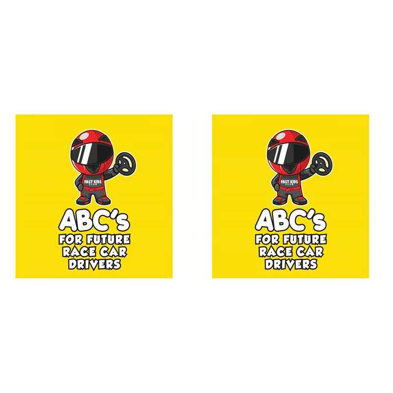 EYFL-2X ABC's For Future Race Car Drivers Алфавитная книга (детская книга, детская книга, книга для малышей) Детская мебель