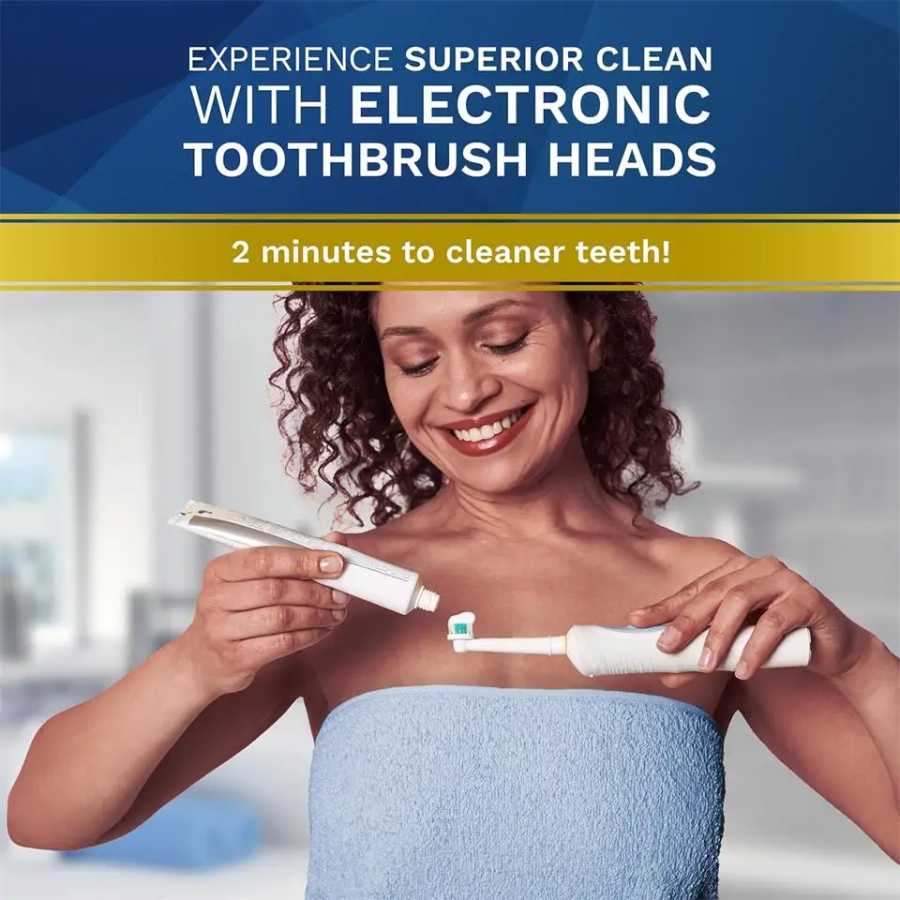 Фотография №4 товара Сменные насадки для зубных щеток для Oral-B Braun, электрические прецизионные