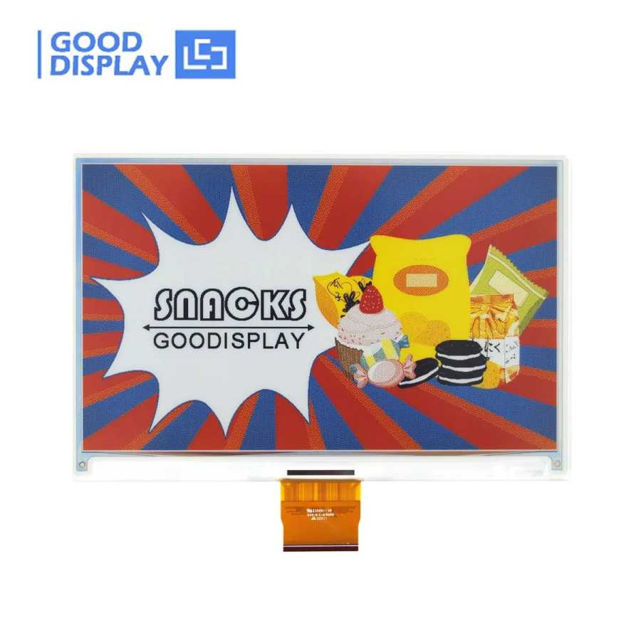 GooDisplay 7,3-дюймовый цветной экран E-ink E6 с высокой насыщенностью, модуль дисплея ePaper 800x480, GDEP073E01. Серверы и промышленный компьютер