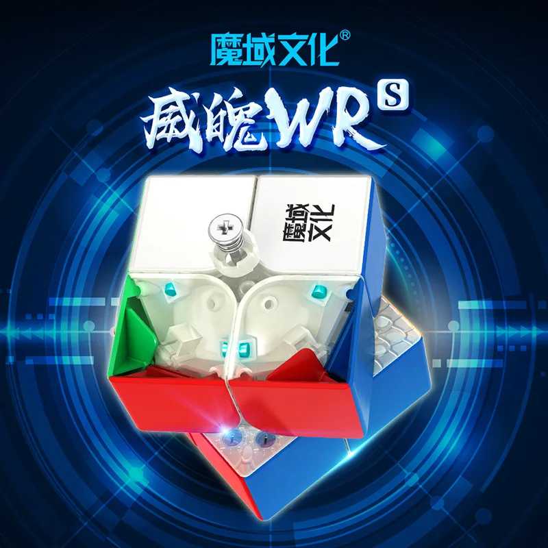 Магнитный магический куб Moyu Weipo WRS 2x2x2, профессиональные игрушки-антистресс Weipo WR S 2x2x2 Игры и головоломки