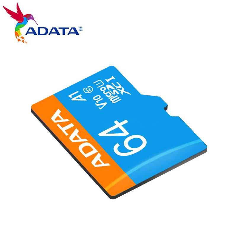 Фотография №3 товара Карта памяти ADATA A1 V10 MicroSD 32 ГБ, 64 ГБ,