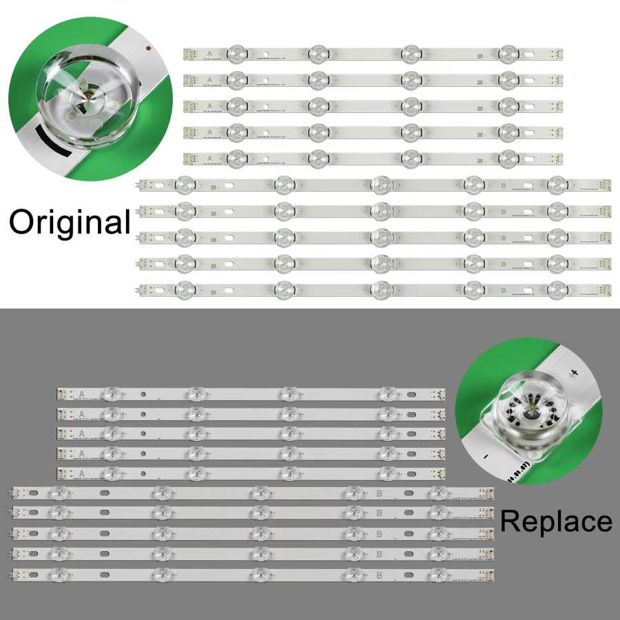 Светодиодная лента 50LF5610 50LF652V 50LB620V 50LB630V 50LB585V 50LF561V 50LB5800 LC500DUH FG NC500DUN-VXBP2 50LF580V Крупная бытовая техника