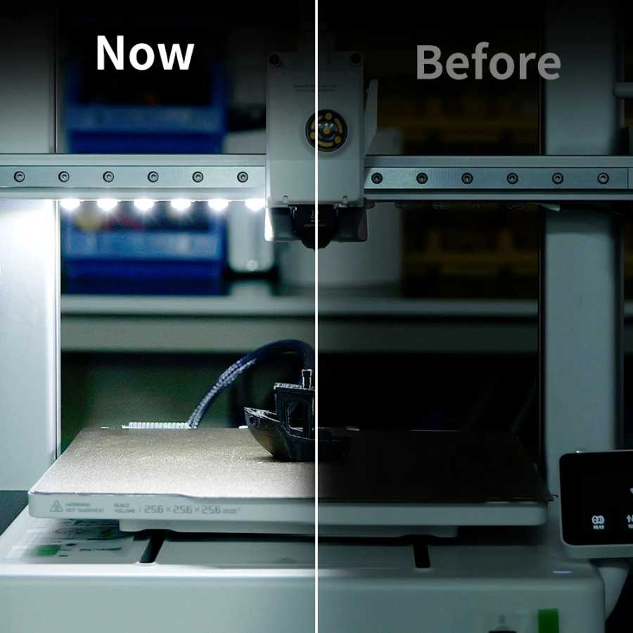 Фотография №3 товара Обновленная светодиодная лента для Bambu Lab A1/A1mini Ra95, заполняющая лампа