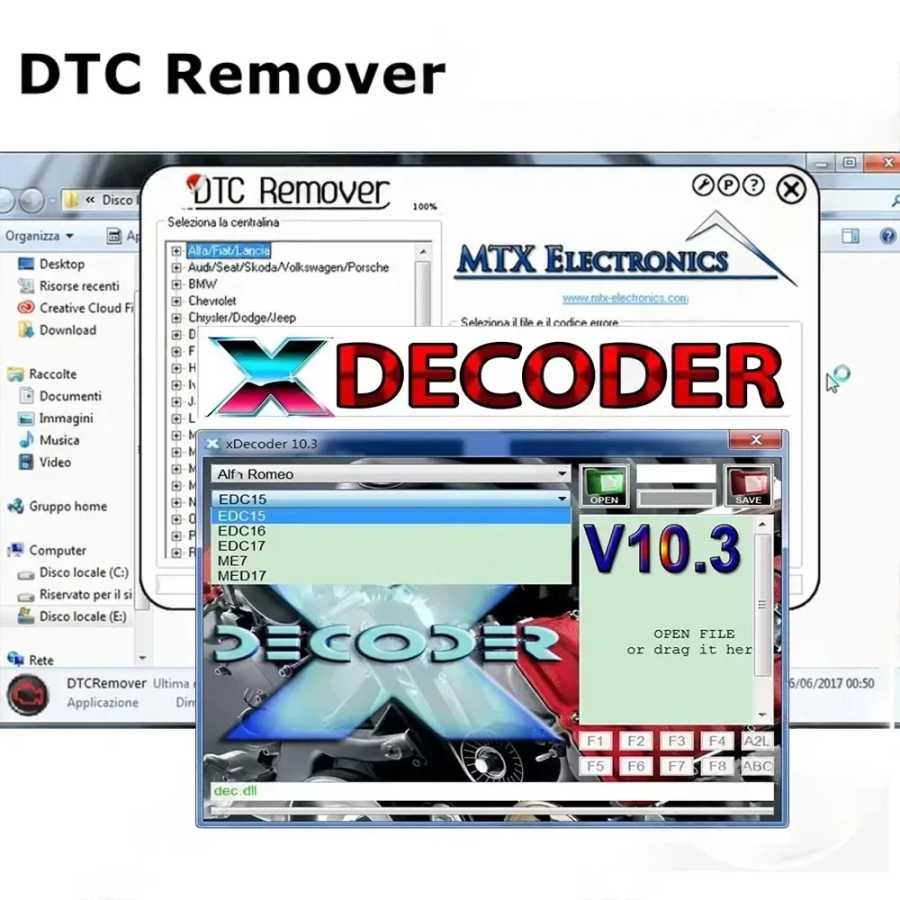 Хит продаж: XDecoder 10.3 &mdash; программное обеспечение для удаления кодов неисправностей (DTC) и отключения ошибок OBD2 (1.8.5.0) для многих моделей ноутбуков Инструмент для ремонта автомобилей