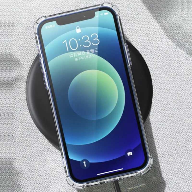 Фотография №5 товара Противоударный прозрачный чехол для iPhone 14 15 16 13 12