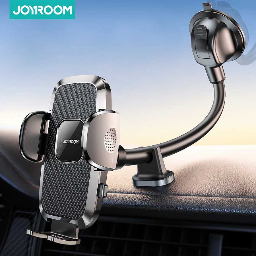 Автомобильный держатель для телефона Joyroom на 360&deg; &deg; Универсальная громкая связь с широким обзором, автоматическое вентиляционное отверстие, гибкое крепление для телефона с длинной ручкой JR-ZS259 Держатели и подставки