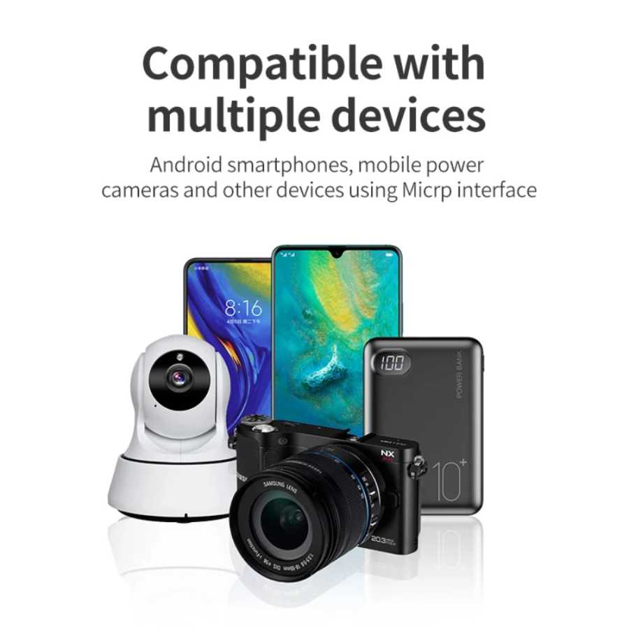 Фотография №5 товара NNBILI 1 м-14 м удлиненный кабель Micro USB для быстрой