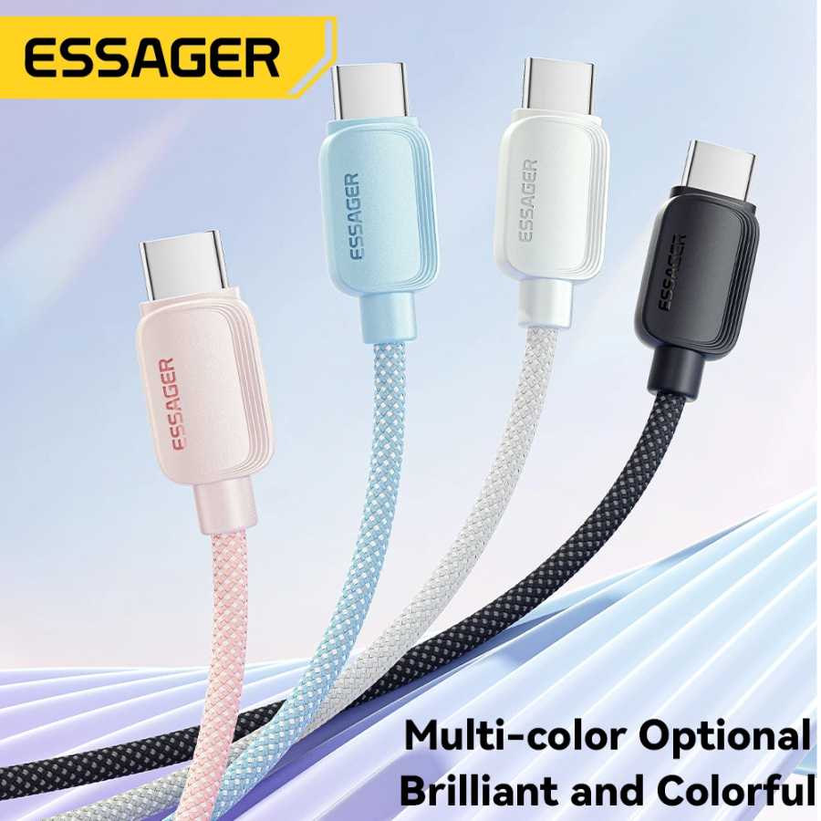 Фотография №3 товара Essager USB C To Type C Кабель 5A PD 100W