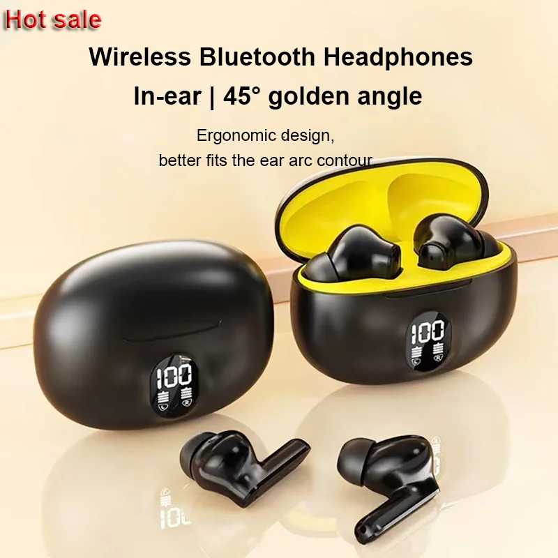 Фотография №1 товара Bluetooth-наушники, беспроводные наушники, широко совместимые стереогарнитуры HiFi, шумоподавляющие наушники, для