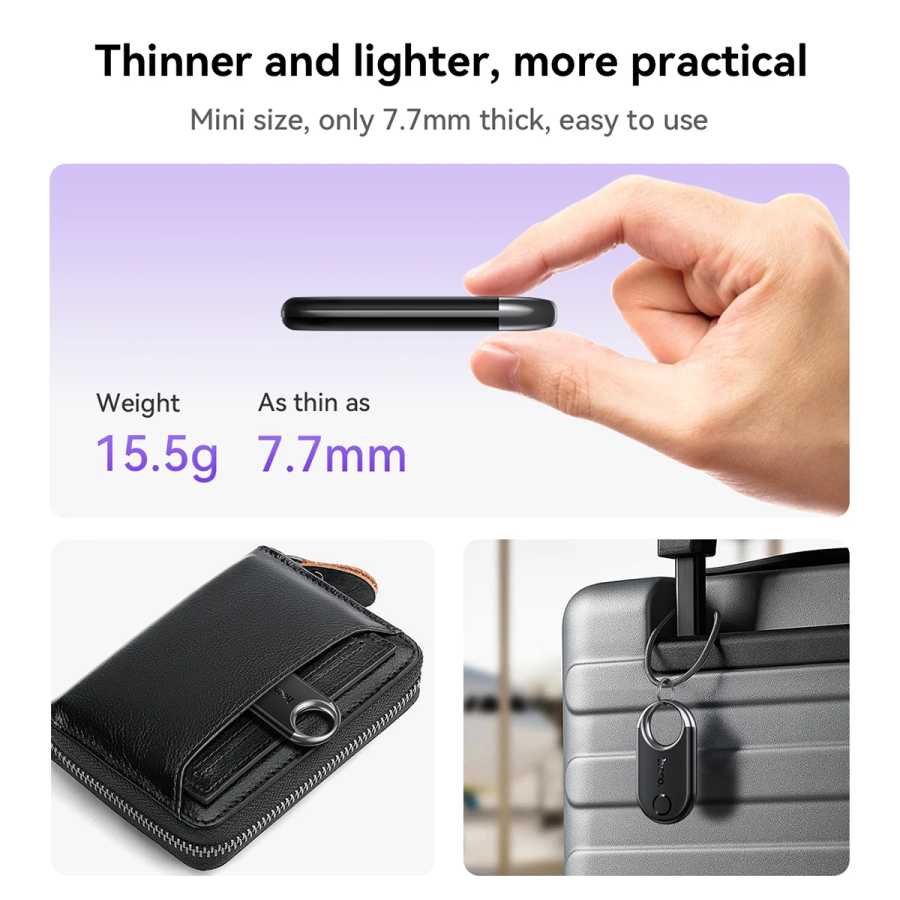 Фотография №2 товара E98A GPS-трекер Bluetooth Smart Tag Android Google Find My Device