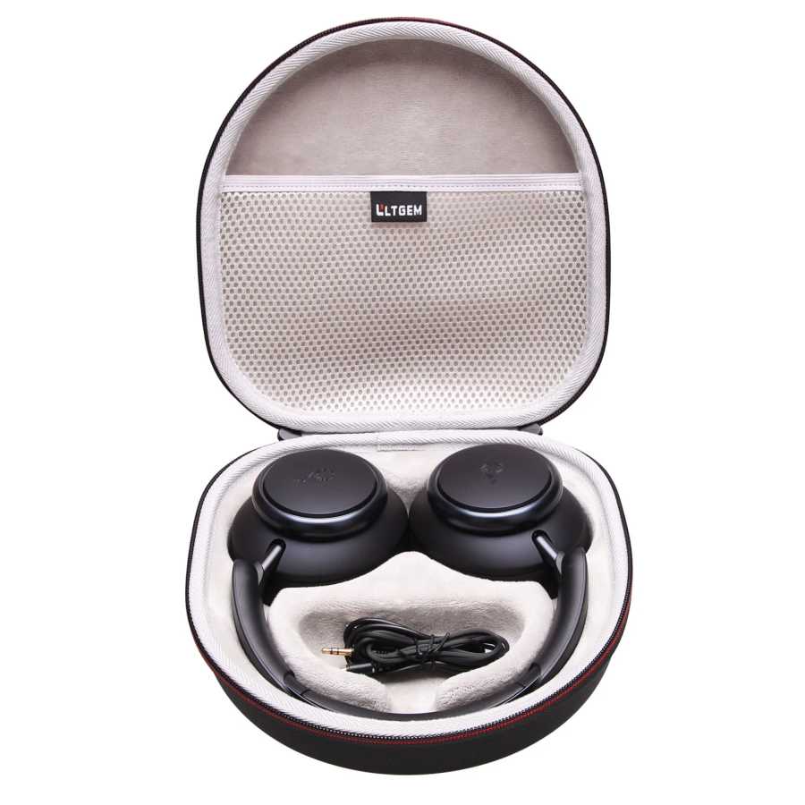 Чехол для наушников LTGEM для Anker Soundcore Space One Pro/Q45/Life Q35, защитная дорожная сумка для хранения гарнитуры (только чехол) Портативное аудио и видео