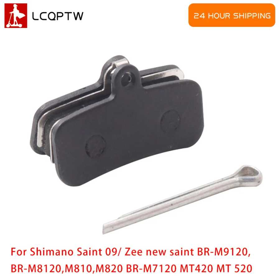 Велосипедные дисковые полуметаллические тормозные колодки для Shimano Saint 09/ Zee new BR-M9120, BR-M8120,M810,M820 BR-M7120 MT420 MT 520 Велоспорт
