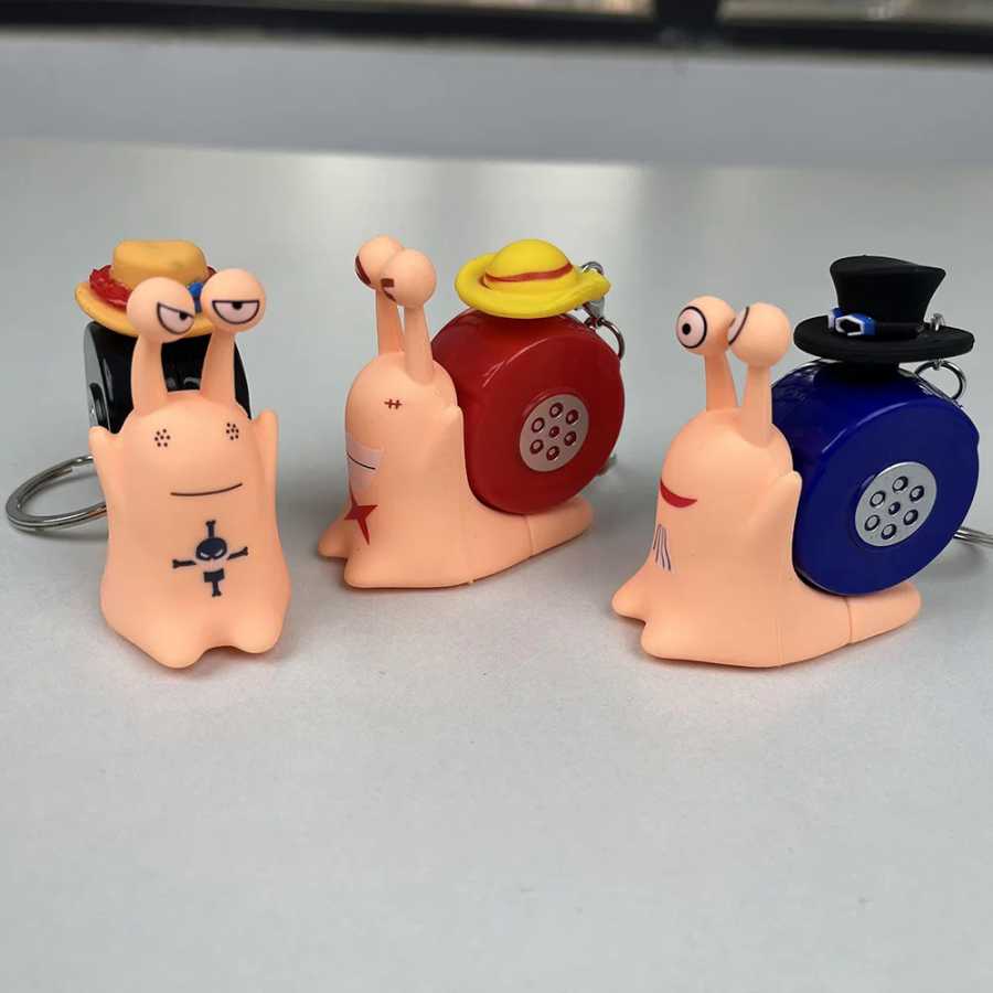 Фотография №5 товара Аниме One Piece Den Den Mushi Модель игрушки Мультфильм Луффи