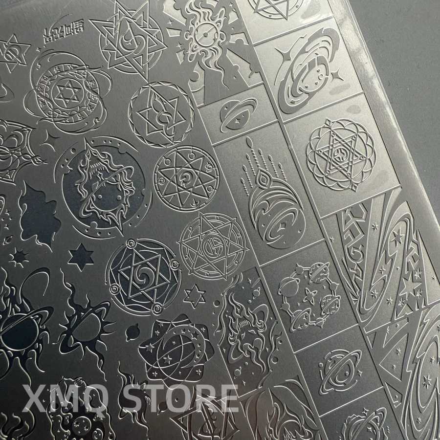 Фотография №5 товара XMQ NAIL ART СТЕМПИРУЮЩИЕ ПЛАТКИ НОМЕР ТЕМПЕРАТУИ ЛЕТЕРС IMAGEPLATE
