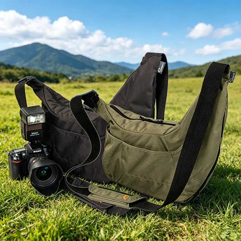 Сумка-слинг Lowepro Passport Sling для фотоаппарата, защитная сумка для цифровой зеркальной камеры DSLR Мужские сумки