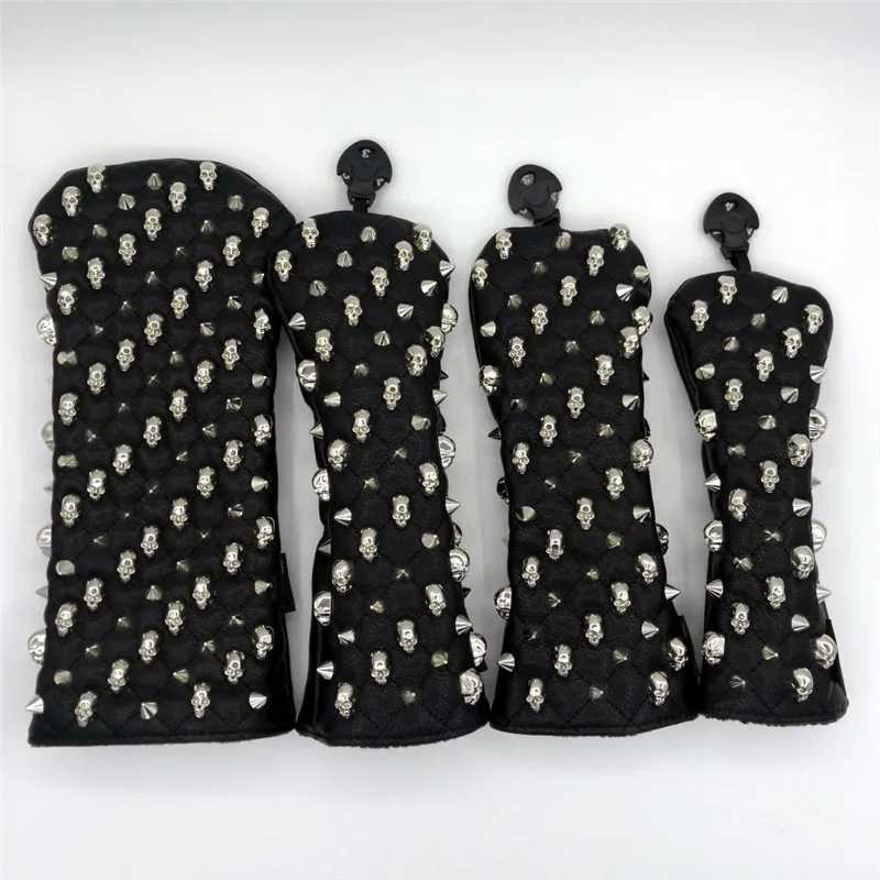 Фотография №3 товара Чехлы для головок клюшек для гольфа Silver Rivets из искусственной