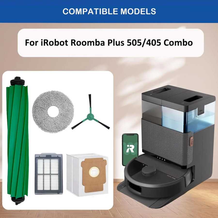 Фотография №5 товара Запасные части для робота-пылесоса iRobot Roomba Plus 405 Combo /