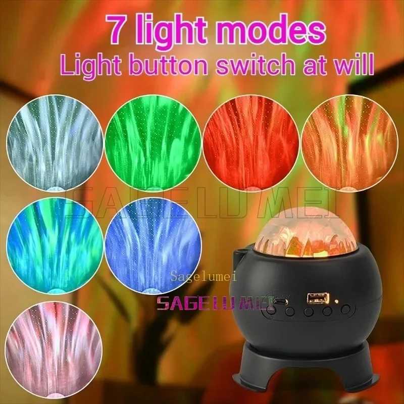 Фотография №4 товара Orb Aurora Borealis Starry Sky Light Красочный светодиодный проекционный светильник