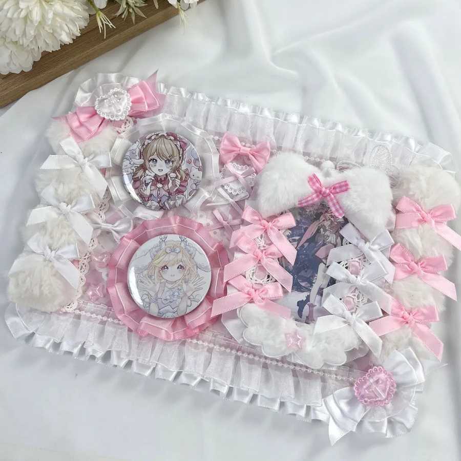 Органайзер для значков и аксессуаров для сумок Ita Bag ручной работы, с милым бантом, для хранения коллекционных вещей Gu Mei Детали и аксессуары для сумок