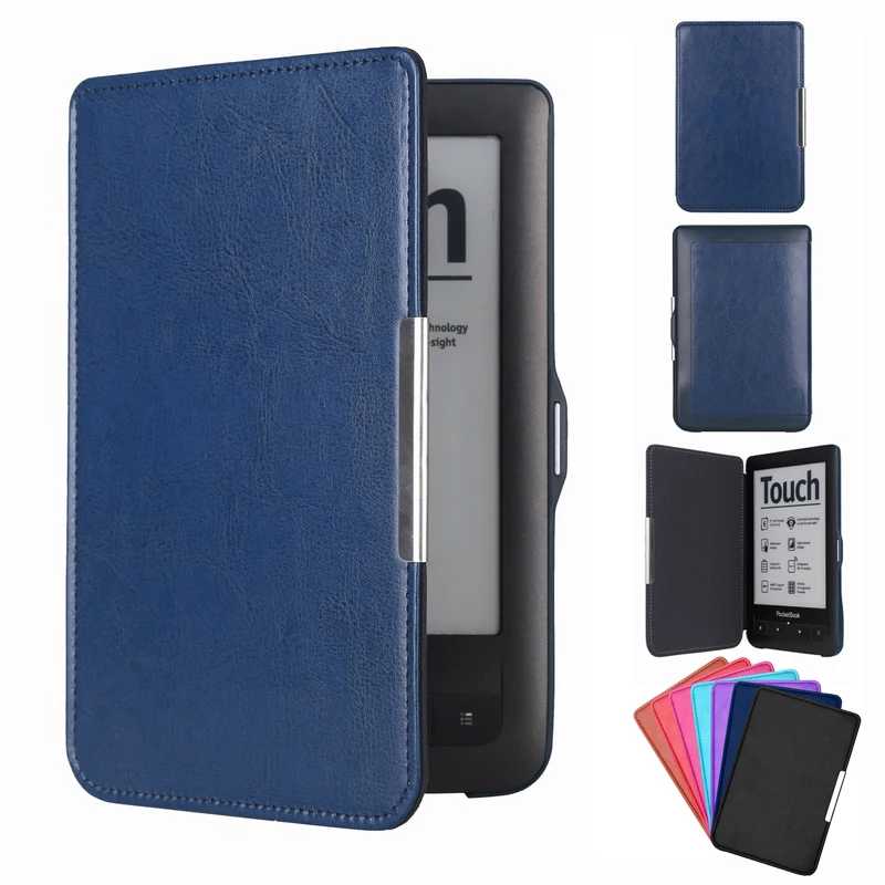 Кожаный чехол для электронной книги Basic 2 Lux Touch 614/615/624/625/626/622/623 Аксессуары и запчасти для планшетов