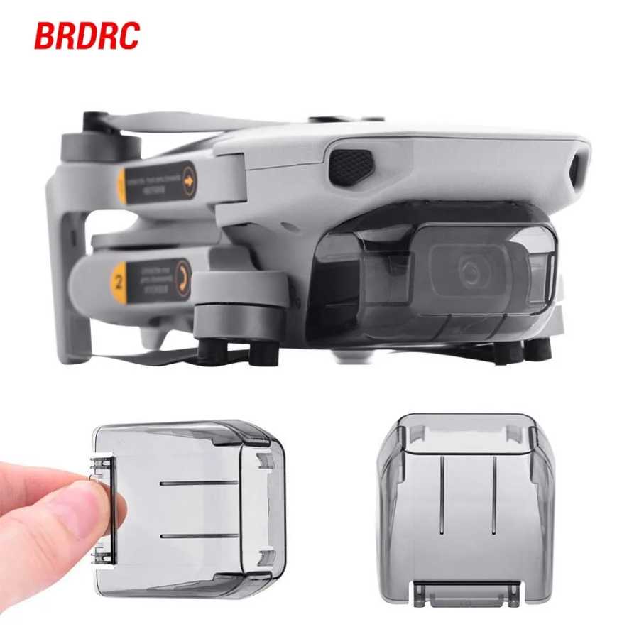 Крышка объектива BRDRC для DJI Mini 4K/Mavic Mini/Mini 2/Mini SE, защитная крышка для дрона, пылезащитная крышка, бленда для объектива, солнцезащитные аксессуары 