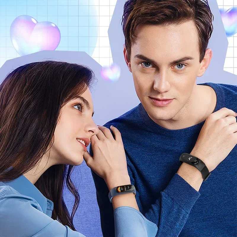 Фотография №4 товара Нейлоновый ремешок с петлей для xiaomi mi band 7, 6,