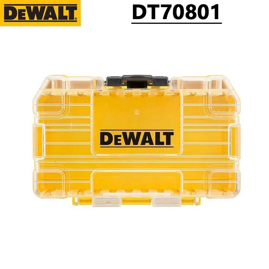 Фотография №3 товара DEWALT DT70801 Оригинальный ящик для хранения деталей, съемный лоток, прочный