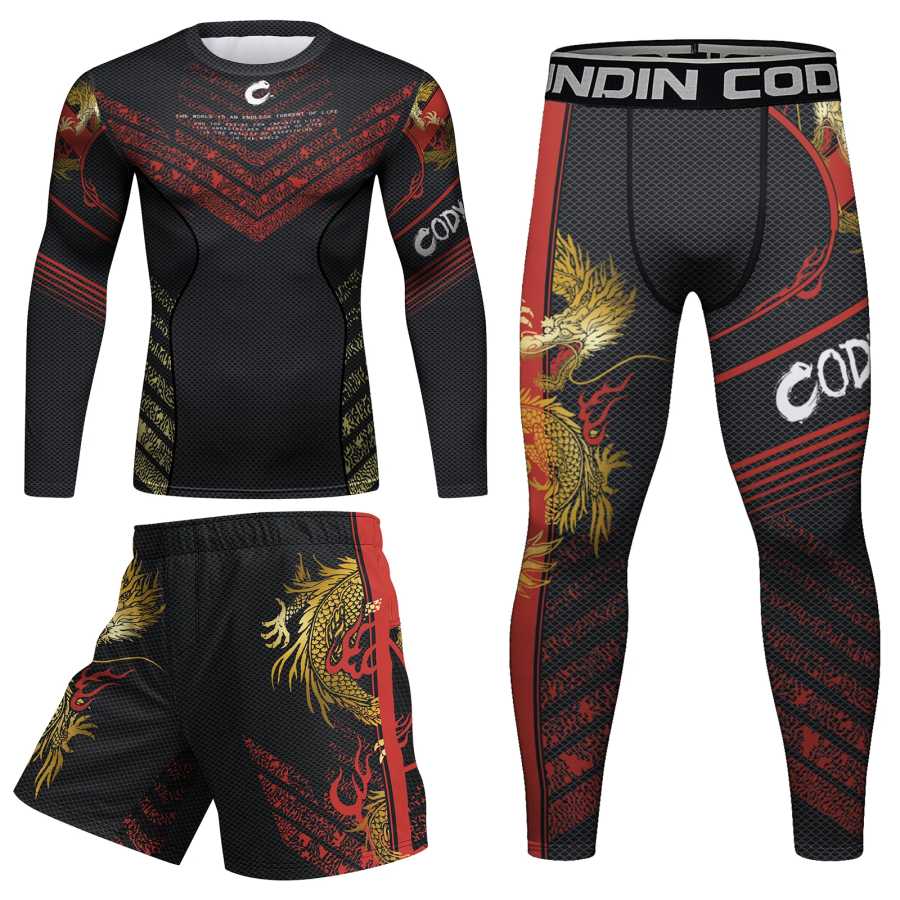 Фотография №4 товара Cody Lundin комплект Rashguard УФ-защита компрессионные брюки и блузка UPF