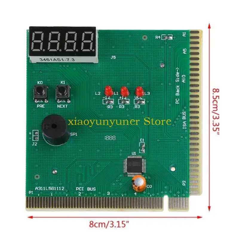 Фотография №5 товара P9JB PCI & ISA Motherboard Diagnostic Display 4-значный компьютер отладка