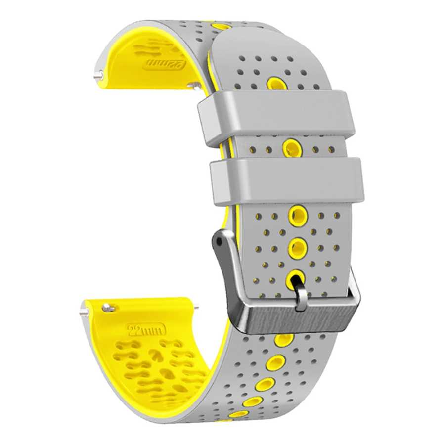 Фотография №4 товара Ремешок силиконовый для часов Amazfit Cheetah Round/Pro, 22 мм, браслет