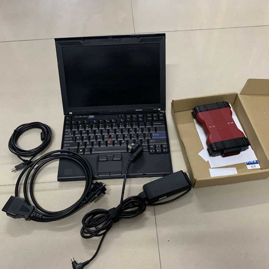 Новый VCM2 для Ford VCM II IDS V132 V142, поддержка автомобилей Ford, сканер OBD2 VCM 2 с ноутбуком X220T с сенсорным экраном Инструмент для ремонта автомобилей