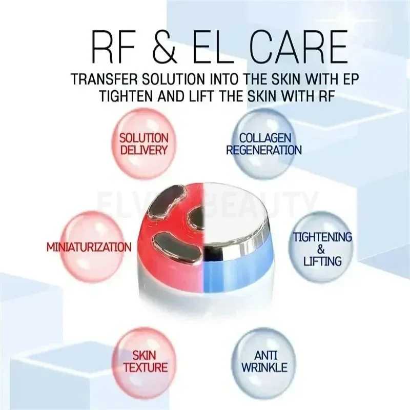 Фотография №3 товара Электропорация, охлаждение, нагрев, обезжиренный лифтинг, многополярное удаление морщин, отбеливание, машина