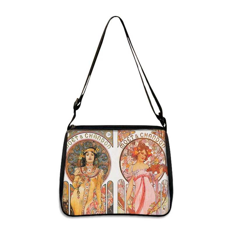 Фотография №3 товара Сумка-тоут женская с принтом по номерам, повседневный саквояж на плечо