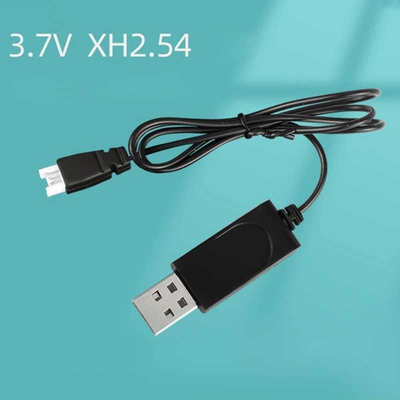 3,7 В XH2.54 LiPo аккумулятор USB-кабель для зарядного устройства с разъемом XH2.54 для радиоуправляемого автомобиля, лодки, рок-гусеничного FPV, дрона, квадрокоптера Аксессуары и запчасти