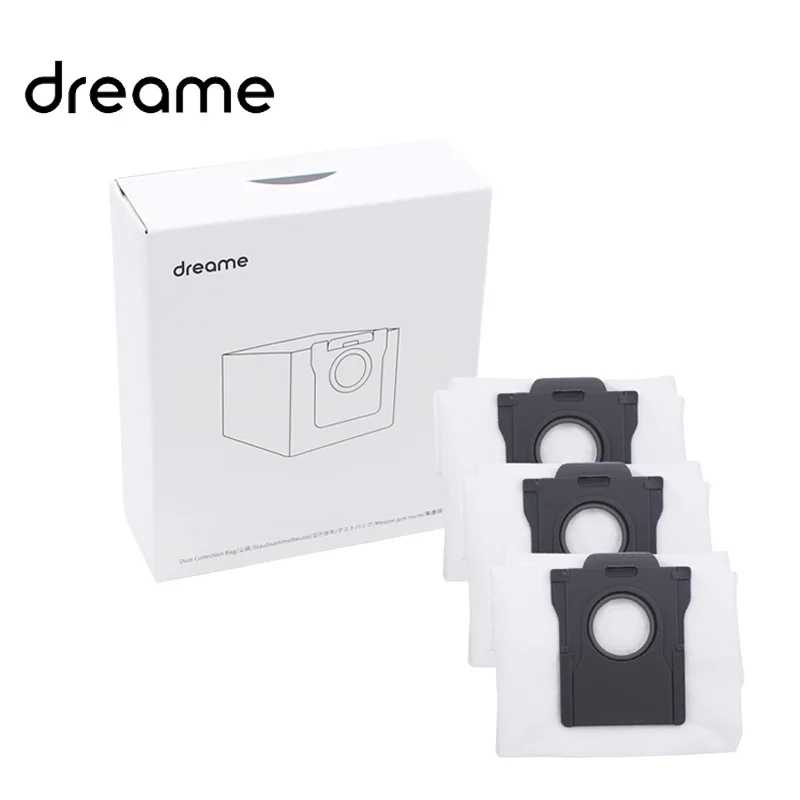Сменные мешки для пылесосов-роботов Dreame X40 Ultra / L40 Ultra / X50 Ultra / L10s Pro Ultra Heat, аксессуары Запчасти для бытовой техники